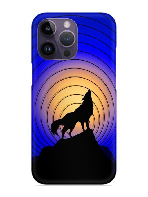 Fox Roaring Design Snap Case for Apple Iphone 14 Pro Zapvi