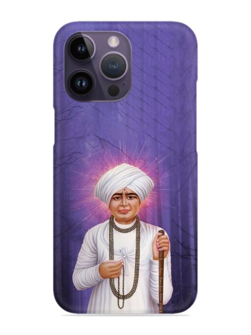 Jalaram Bapa Virpur Snap Case for Apple Iphone 14 Pro Zapvi