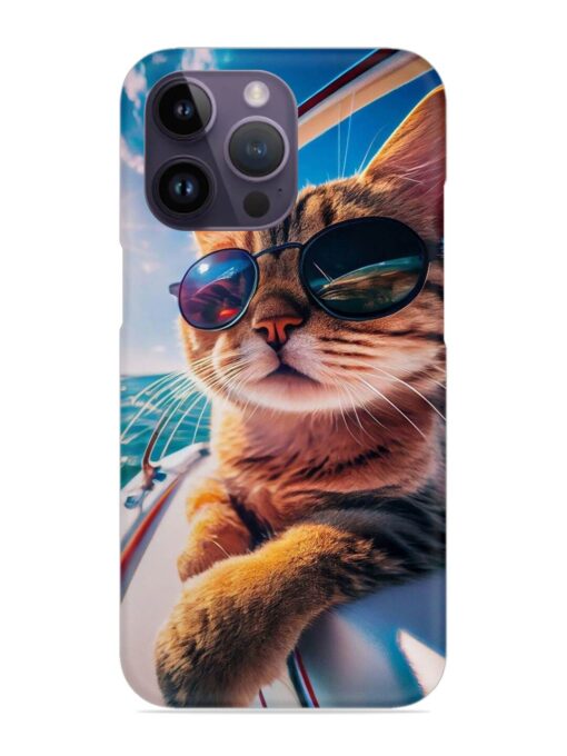 Cat In Style Snap Case for Apple Iphone 14 Pro Zapvi