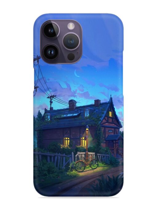 Beautiful Village House Snap Case for Apple Iphone 14 Pro Zapvi