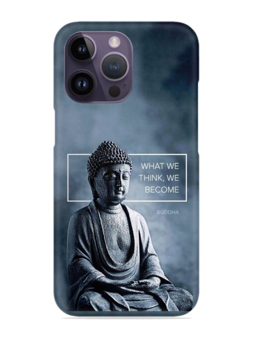 What We Think We Become Snap Case for Apple Iphone 14 Pro Zapvi