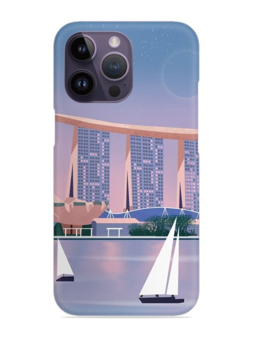 Singapore Scenery Architecture Snap Case for Apple Iphone 14 Pro Max Zapvi