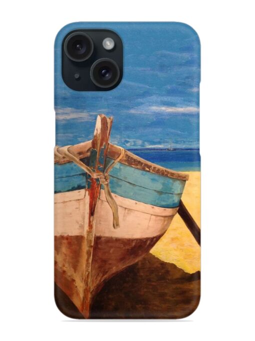 Canvas Painting Snap Case for Apple Iphone 15 Zapvi