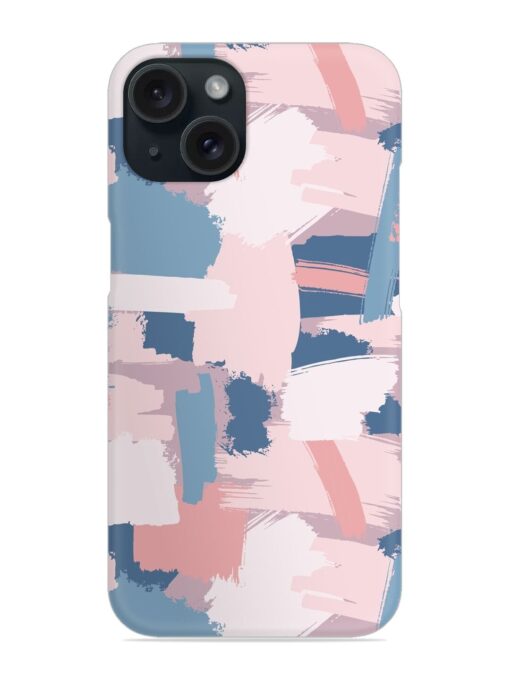 Vector Seamless Grunge Snap Case for Apple Iphone 15 Zapvi