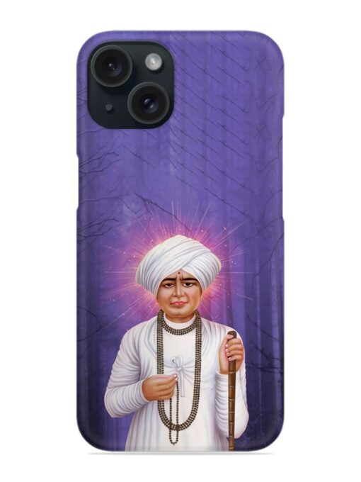 Jalaram Bapa Virpur Snap Case for Apple Iphone 15 Zapvi