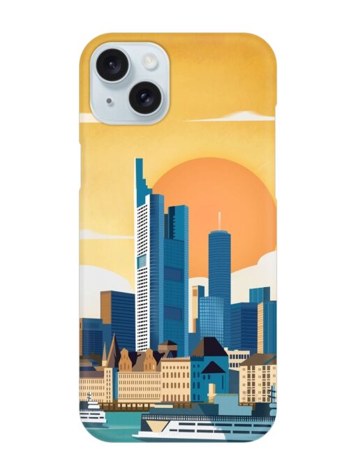 Germany Frankfurt Snap Case for Apple Iphone 15 Plus Zapvi