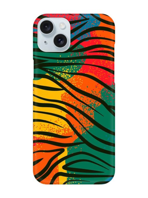 Bright Colorful Snap Case for Apple Iphone 15 Plus Zapvi