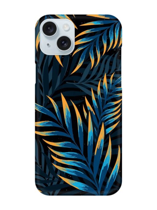 Abstract Leaf Art Snap Case for Apple Iphone 15 Plus Zapvi