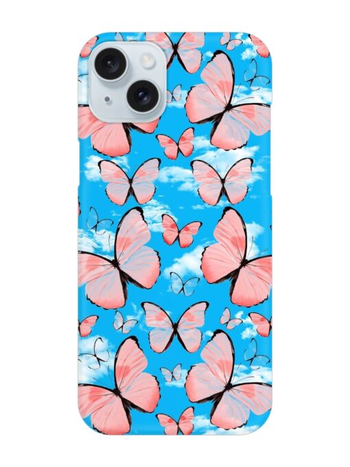 Seamless Pattern Tropical Snap Case for Apple Iphone 15 Plus Zapvi