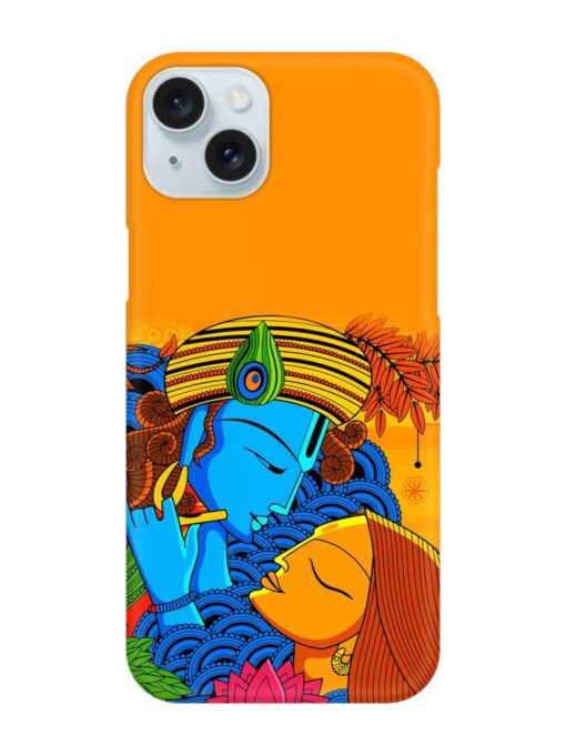 Illustration Hindu Goddess Snap Case for Apple Iphone 15 Plus Zapvi