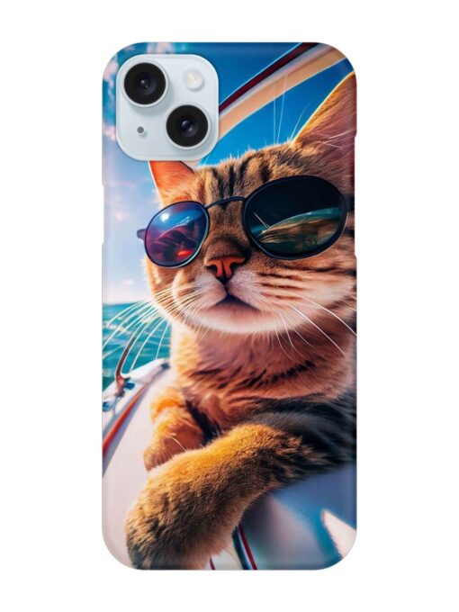 Cat In Style Snap Case for Apple Iphone 15 Plus Zapvi