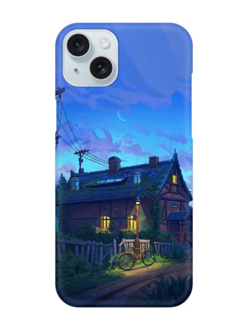 Beautiful Village House Snap Case for Apple Iphone 15 Plus Zapvi