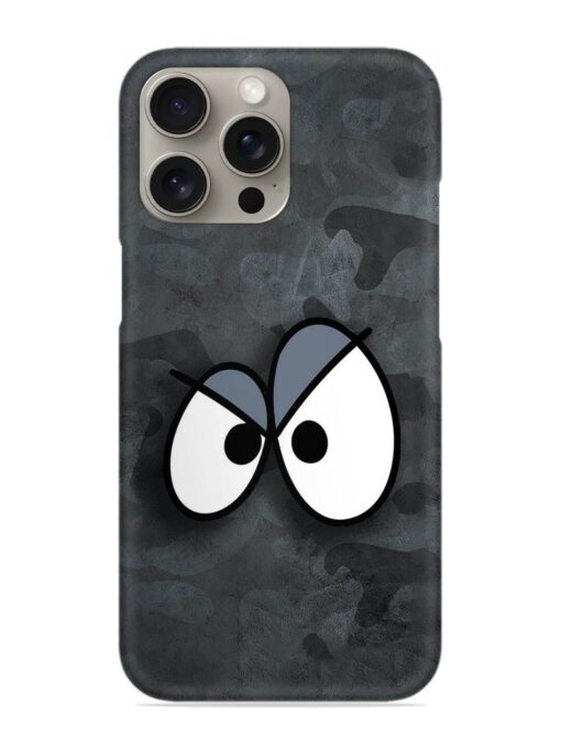 Big Eyes Night Mode Snap Case for Apple Iphone 15 Pro Zapvi