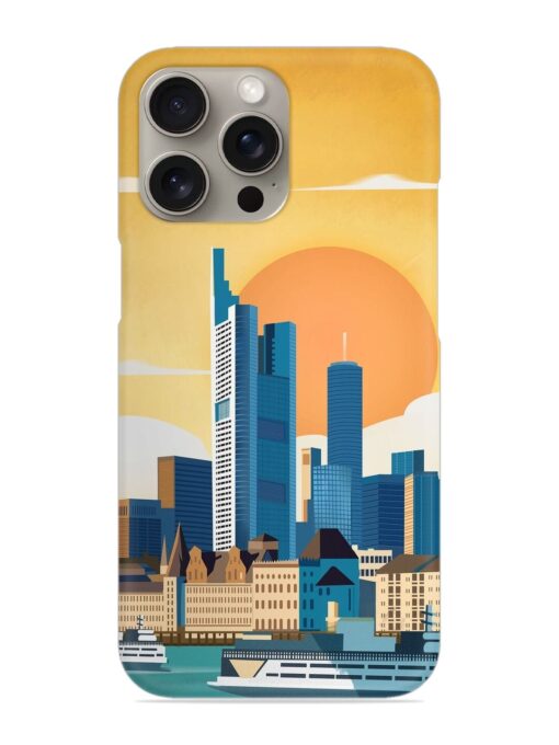 Germany Frankfurt Snap Case for Apple Iphone 15 Pro Zapvi