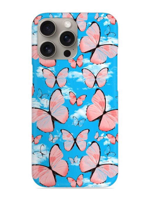 Seamless Pattern Tropical Snap Case for Apple Iphone 15 Pro Zapvi