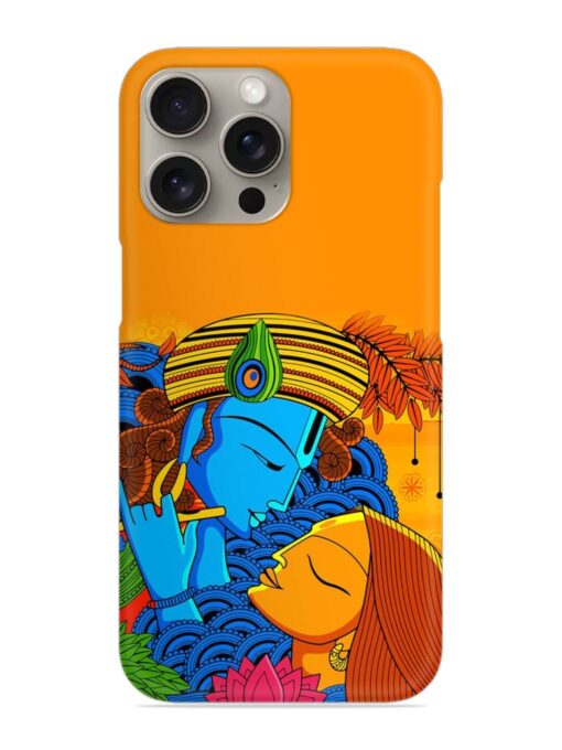 Illustration Hindu Goddess Snap Case for Apple Iphone 15 Pro Zapvi