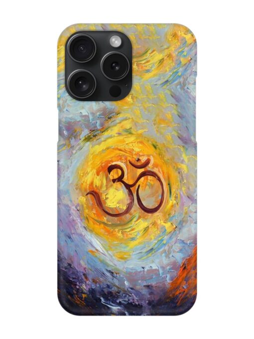 Om Quadro Snap Case for Apple Iphone 15 Pro Max Zapvi