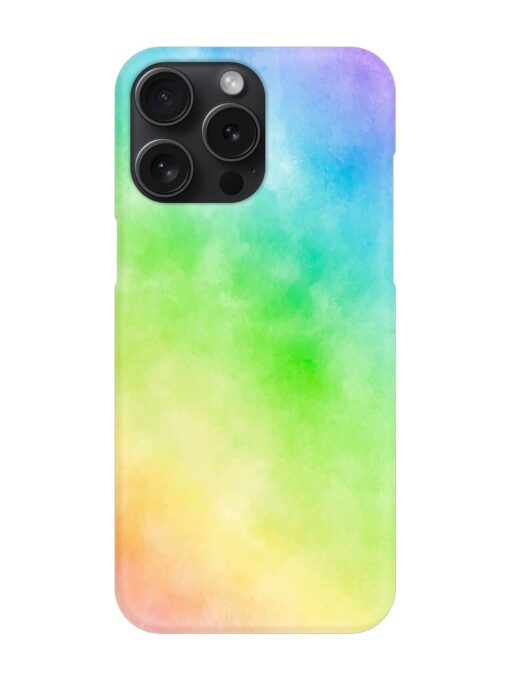 Watercolor Mixture Snap Case for Apple Iphone 15 Pro Max Zapvi