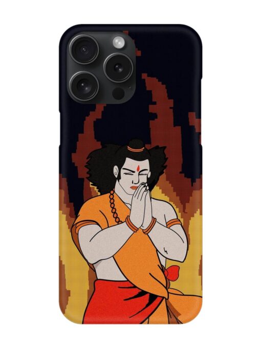 Shree Ram Snap Case for Apple Iphone 15 Pro Max Zapvi