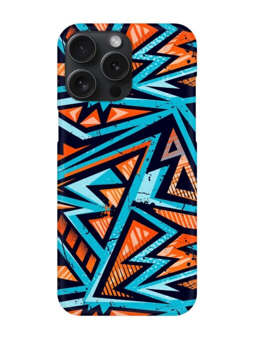 Abstract Seamless Grunge Snap Case for Apple Iphone 15 Pro Max Zapvi