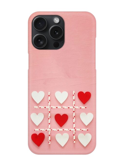 Valentines Day Concept Snap Case for Apple Iphone 15 Pro Max Zapvi