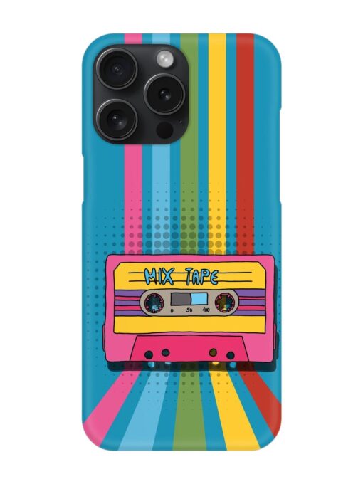 Mix Tape Vactor Snap Case for Apple Iphone 15 Pro Max Zapvi