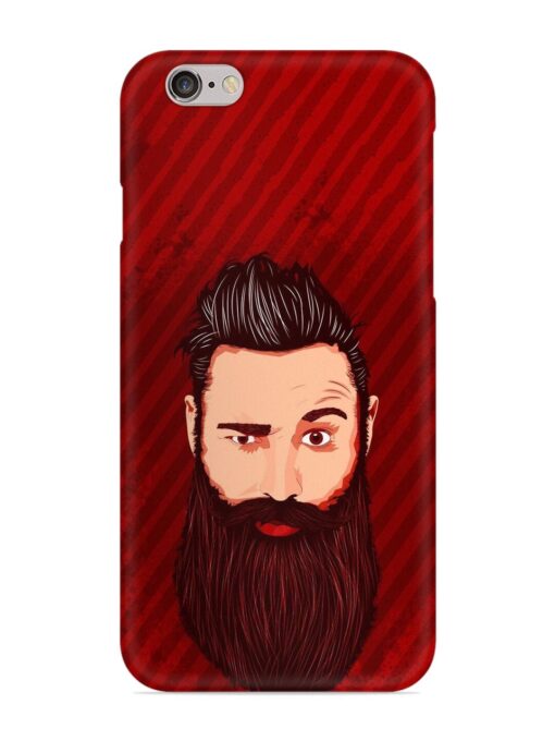 Beardo Man Snap Case for Apple Iphone 6 Zapvi