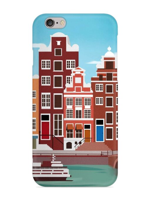 Scenery Architecture Amsterdam Landscape Snap Case for Apple Iphone 6 Zapvi