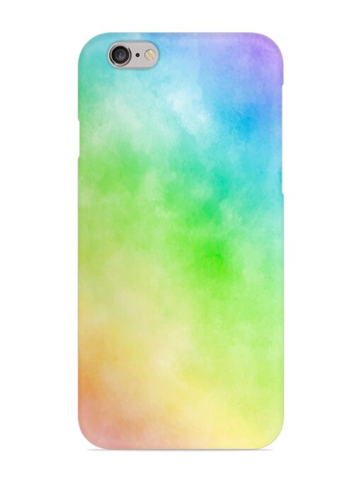 Watercolor Mixture Snap Case for Apple Iphone 6 Zapvi