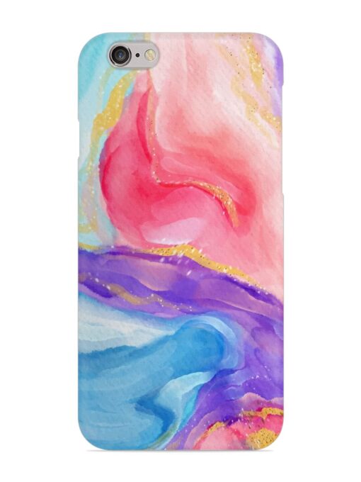 Watercolor Gradient Snap Case for Apple Iphone 6 Zapvi