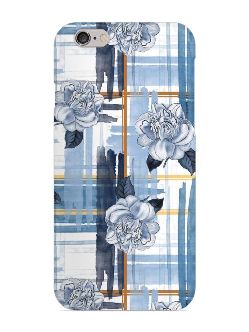 Watercolor Pattern Rose Snap Case for Apple Iphone 6 Zapvi