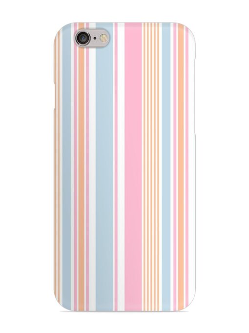 Stripe Seamless Pattern Snap Case for Apple Iphone 6 Zapvi