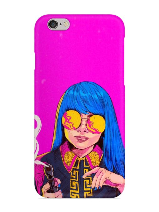 Aesthetic Anime Girl Snap Case for Apple Iphone 6 Zapvi