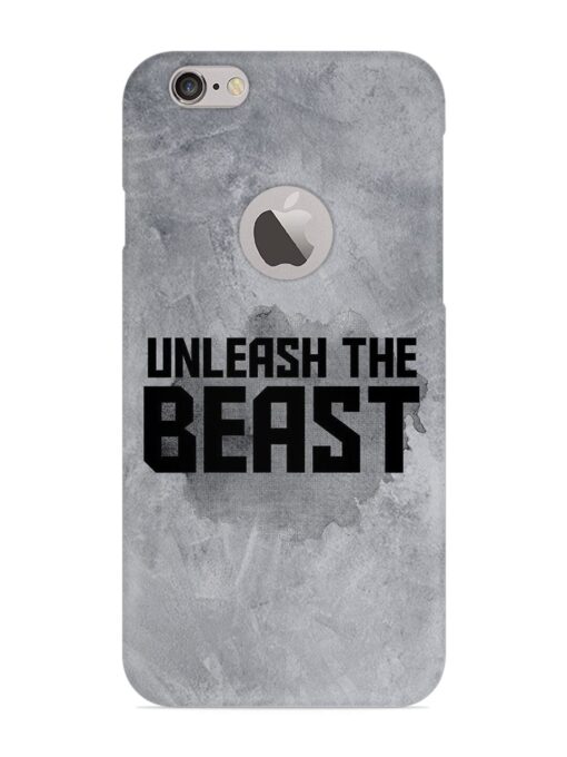 Unleash The Beast Snap Case for Apple Iphone 6 (Logo Cut) Zapvi