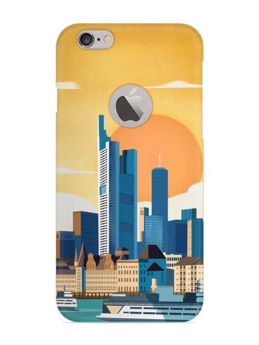 Germany Frankfurt Snap Case for Apple Iphone 6 (Logo Cut) Zapvi