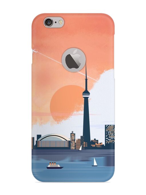 Toronto Canada Snap Case for Apple Iphone 6 (Logo Cut) Zapvi