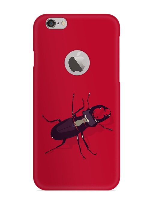 Beetles Snap Case for Apple Iphone 6 (Logo Cut) Zapvi