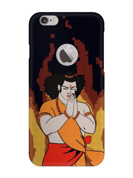 Shree Ram Snap Case for Apple Iphone 6 (Logo Cut) Zapvi