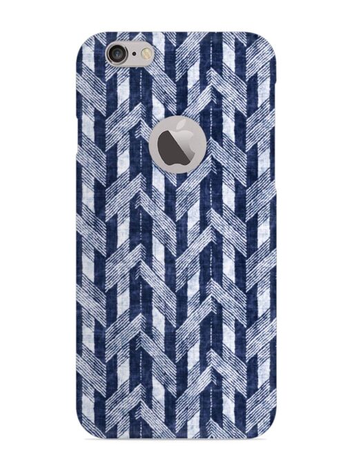 Abstract Herringbone Motif Snap Case for Apple Iphone 6 (Logo Cut) Zapvi