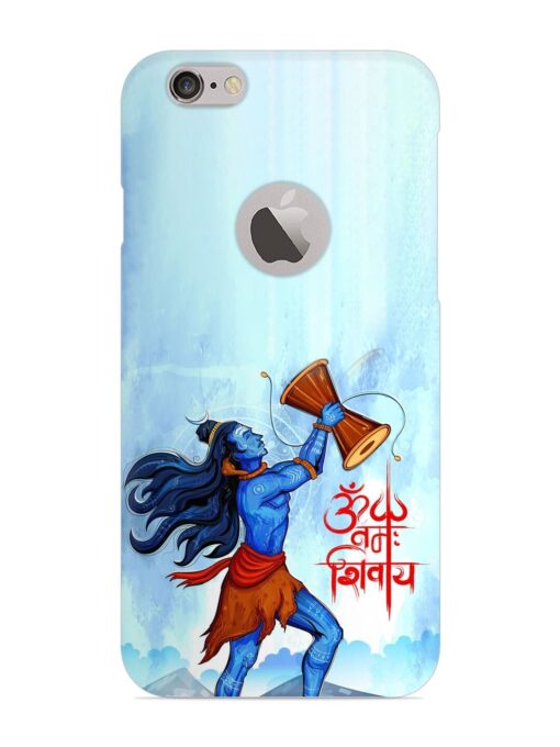 Illustration Lord Shiva Snap Case for Apple Iphone 6 (Logo Cut) Zapvi