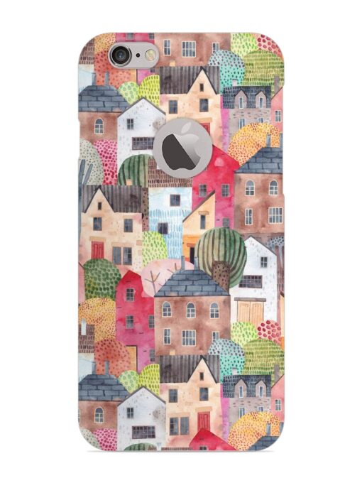 Abstract Seamless Pattern Snap Case for Apple Iphone 6 (Logo Cut) Zapvi