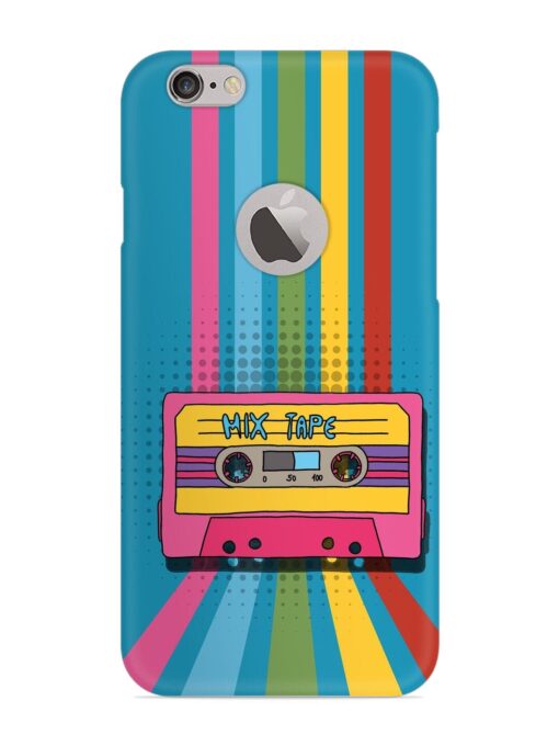 Mix Tape Vactor Snap Case for Apple Iphone 6 (Logo Cut) Zapvi