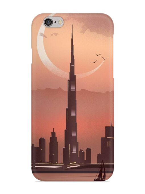 Landmark Burj Khalifa Snap Case for Apple Iphone 6 Plus Zapvi