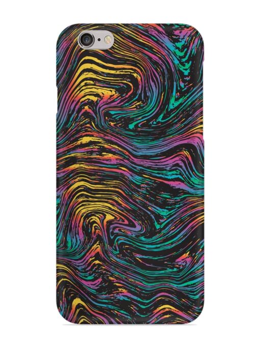 Abstract Liquid Colors Snap Case for Apple Iphone 6 Plus Zapvi