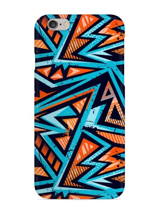 Abstract Seamless Grunge Snap Case for Apple Iphone 6 Plus Zapvi