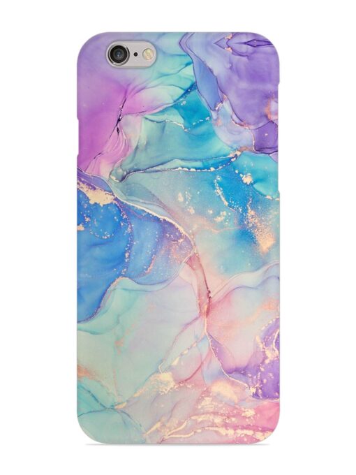 Alcohol Ink Colors Snap Case for Apple Iphone 6 Plus Zapvi