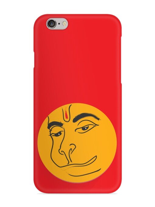 Lord Hanuman Vector Snap Case for Apple Iphone 6 Plus Zapvi