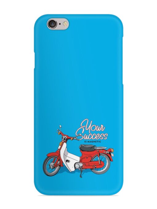 Motorcycles Image Vector Snap Case for Apple Iphone 6 Plus Zapvi