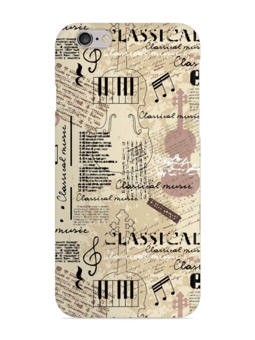 Classical Music Lpattern Snap Case for Apple Iphone 6 Plus Zapvi