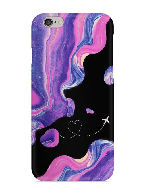 Glitter Art Snap Case for Apple Iphone 6 Plus Zapvi